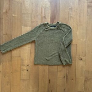EUC Jenni Kayne cotton fisherman sweater